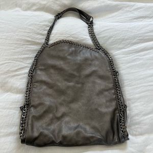 Steve Madden Purse- Gray with Chain Strap